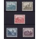 ALEMANIA 1932 Yv. 462/6 SERIE COMPLETA DE ESTAMPILLAS NUEVAS CON GOMA DE GRAN CALIDAD 60 EUROS